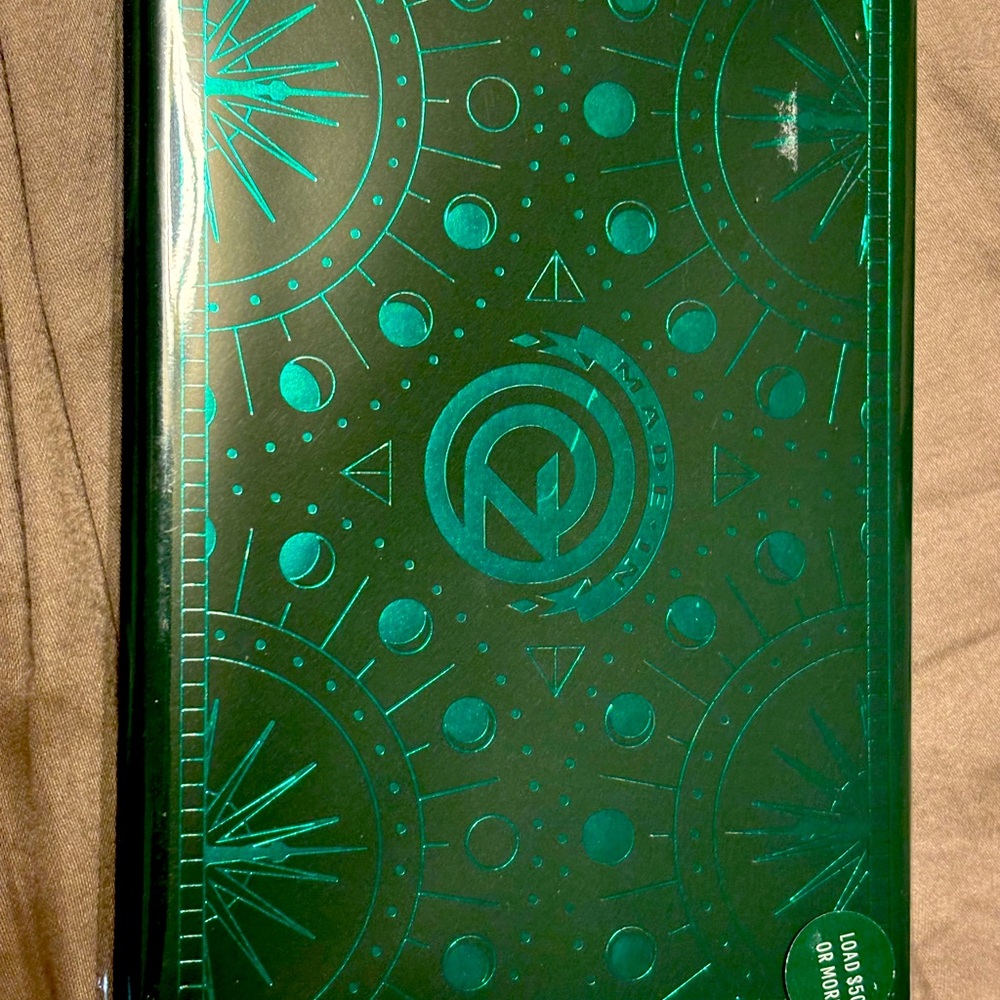Limited Edition Starbucks & WICKED Metal gift card 2024 Loaded With $50!